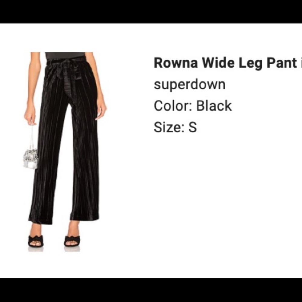 Superdown Rowna Wide Leg Pant